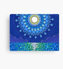 Full Moon Splendour Canvas Print