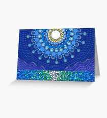 Full Moon Splendour Greeting Card