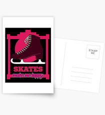 Skating makes you happy Postcards