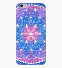Starry Flower of Life iPhone Case