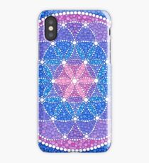 Starry Flower of Life iPhone Case