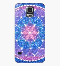 Starry Flower of Life Case/Skin for Samsung Galaxy
