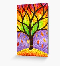 Autumn- Releasing the Old Greeting Card