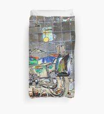 motorcicle ismailia Duvet Cover
