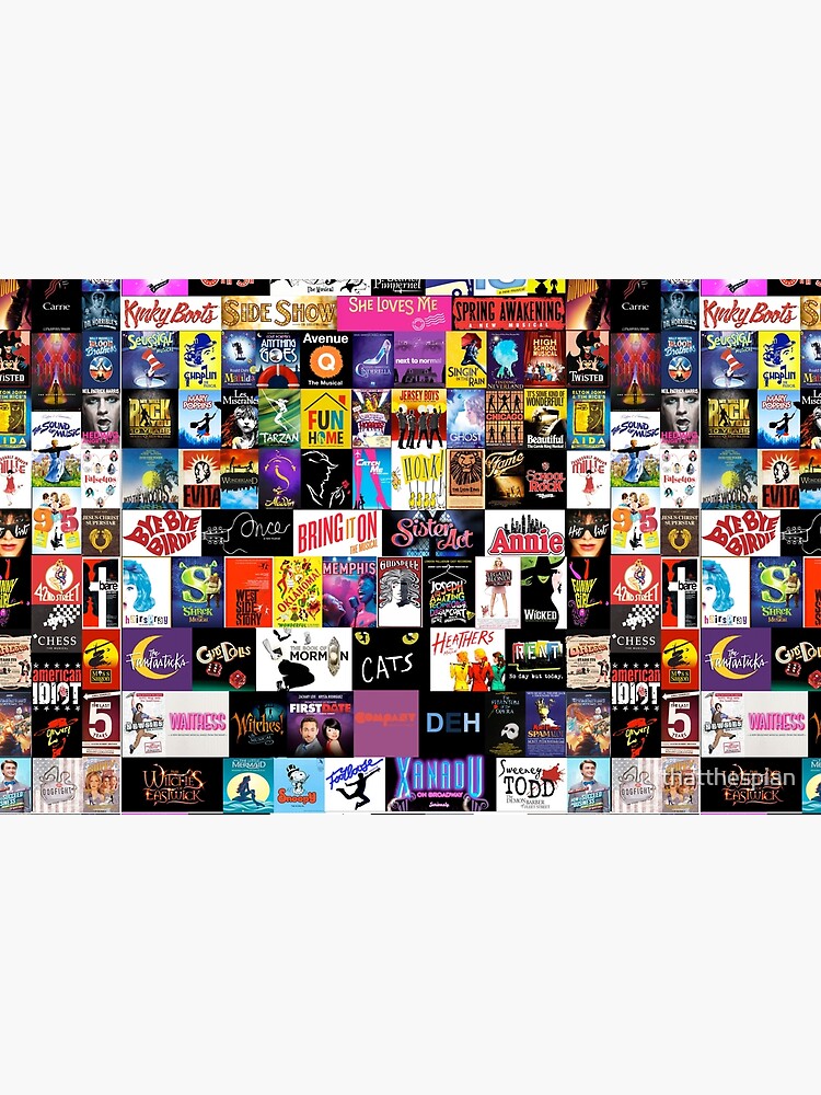 MUSICALS! (Duvet, Clothing, Book, Pillow, Sticker, Case, Mug etc) by thatthespian