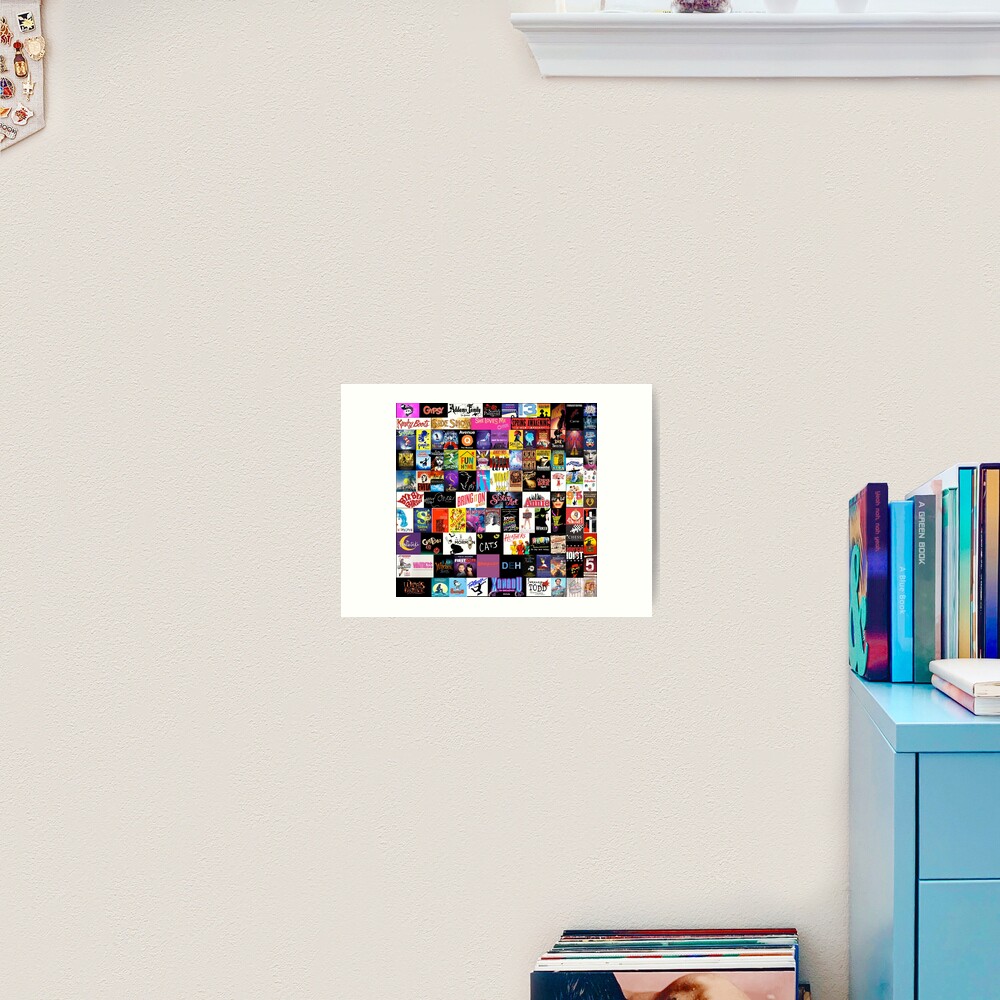 MUSICALS! (Duvet, Clothing, Book, Pillow, Sticker, Case, Mug etc) Art Print
