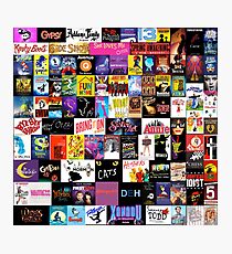 MUSICALS! (Duvet, Clothing, Book, Pillow, Sticker, Case, Mug etc) Photographic Print