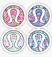 flower lululemon Sticker