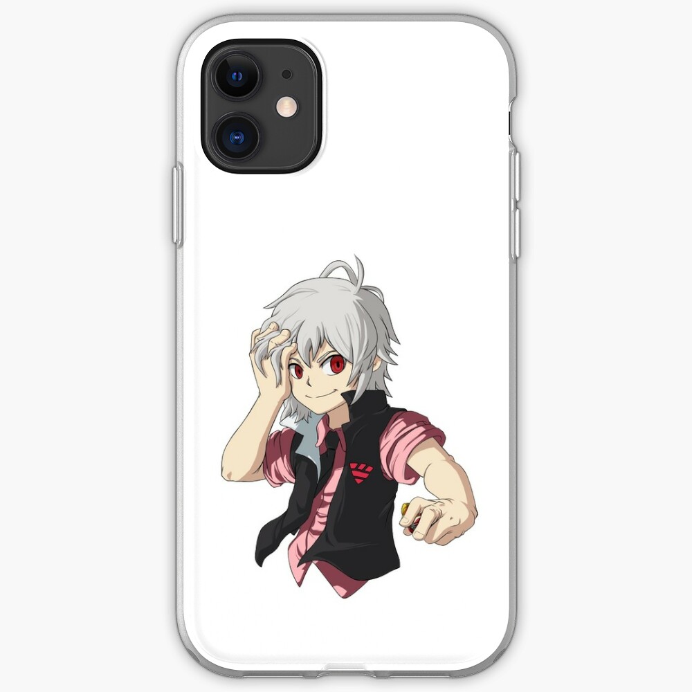 Shu Kurenai No Background From Beyblade Burst Iphone Case