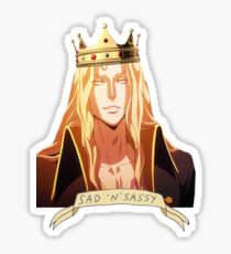 Pegatina Alucard triste y descarado