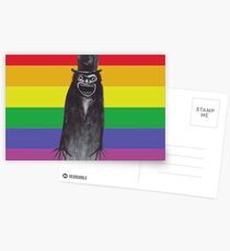 The Babadook Gay Pride Print Postcards