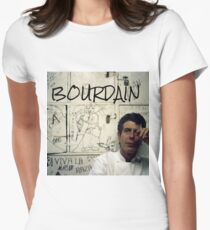 Thank you, Anthony Bourdain Women's Fitted T-Shirt