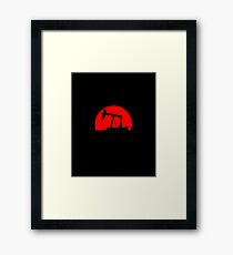 Sunrise Pumpjack Framed Print