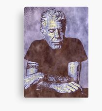 Anthony Bourdain Canvas Print