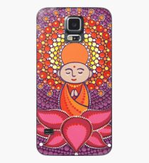 Jizo Meditating upon a Ruby Lotus Hülle & Klebefolie für Samsung Galaxy