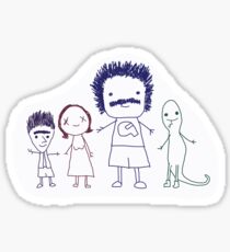 Coach Steves beste Freunde Aufkleber Sticker