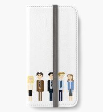 Office Pixel Cast - 10 - Horizontal iPhone Wallet/Case/Skin
