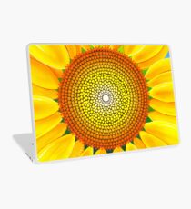 Beautiful sunflower of summer Laptop Skin