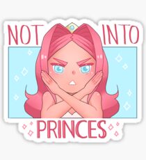 Sapphia is Not Into Princes Sticker