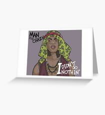 Warriors Gang Greeting Card