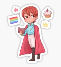 Prince August Stickers Sticker