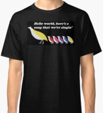 Hello World Partridge family fan art Classic T-Shirt