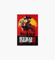 Red Dead Redemption II Cover Poster Art Board
