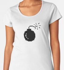 Mac Bomb - System Error Icon Women's Premium T-Shirt