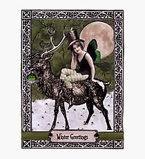 Winter Greetings Photographic Print