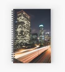 Downtown Los Angeles Freeway Spiral Notebook