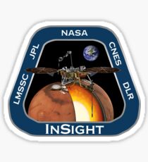 Mars Insight-Missionspatch Sticker