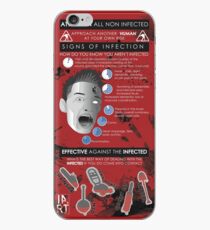 Zombie Infographic iPhone Case