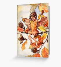 Cicely Barker, Flower and Alphabet Fairies, Christmas Fairy! Greeting Card