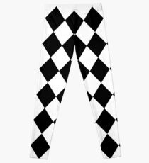 Harlequin - tiles pattern - Keep Your Shirt Alive! Leggings