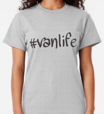 Camiseta clásica Hashtag Vanlife (Casual)