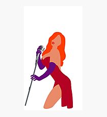 Jessica Rabbit Fotodruck