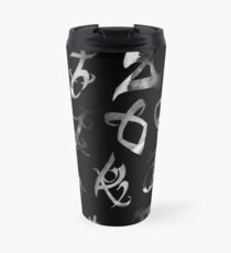 Silver Runes Travel Mug