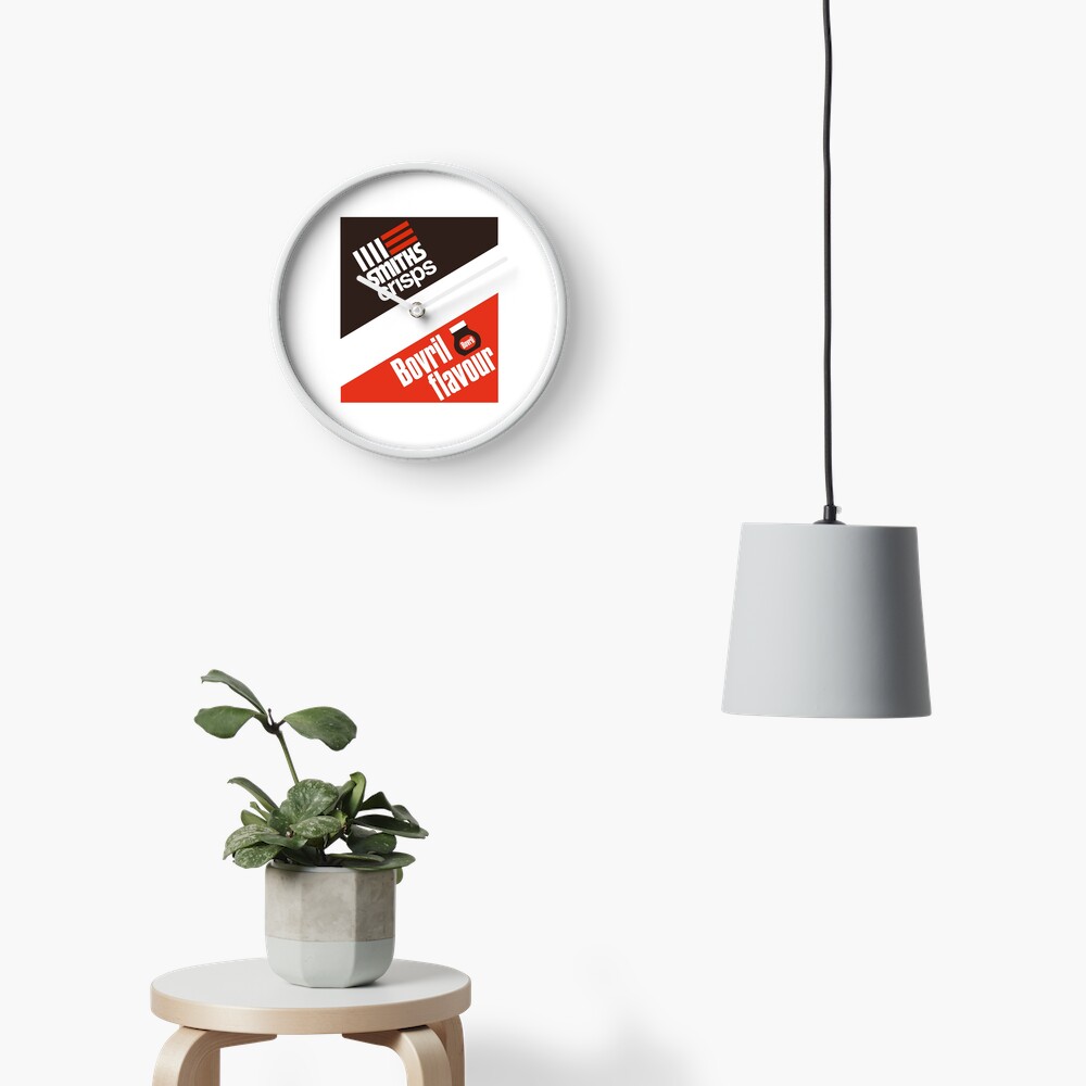 Smiths crisps - Bovril flavour Clock