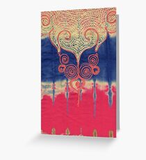 Vintage Texture Greeting Card
