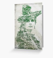 OUAT - Zelena Greeting Card