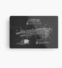 Blueprint Thunderlord Metal Print