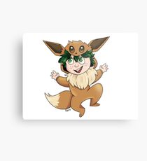 Deku Eevee Metal Print