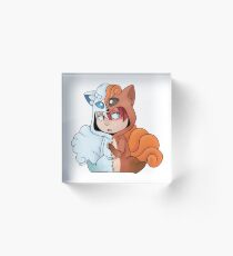 Todoroki Vulpix Acrylic Block