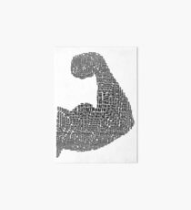 Biceps muscles Art Board