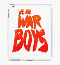WAR BOYS iPad Case/Skin