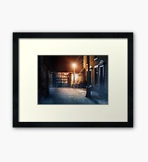 NOTHING IN THE MIDDLE Framed Print