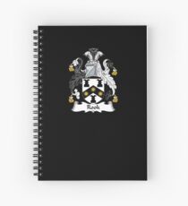 Rook Coat of Arms - Family Crest Shirt Spiral Notebook