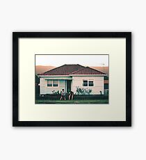 scenes from suburbia Framed Print