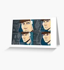 Jace Equations Greeting Card