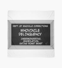 Whovinile Delinquent Scarf